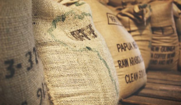 Sacks of food