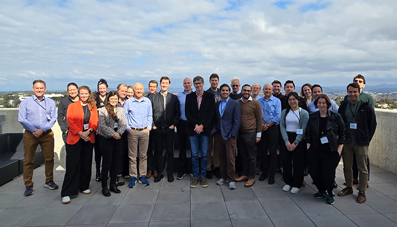 Group photo of attendees at the 2025 IGCC Workshop on Climate Change and Democracy