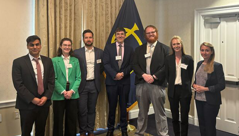 Group photo of attendees of the 2025 IGCC Postdoc Conference in Washington, D.C.